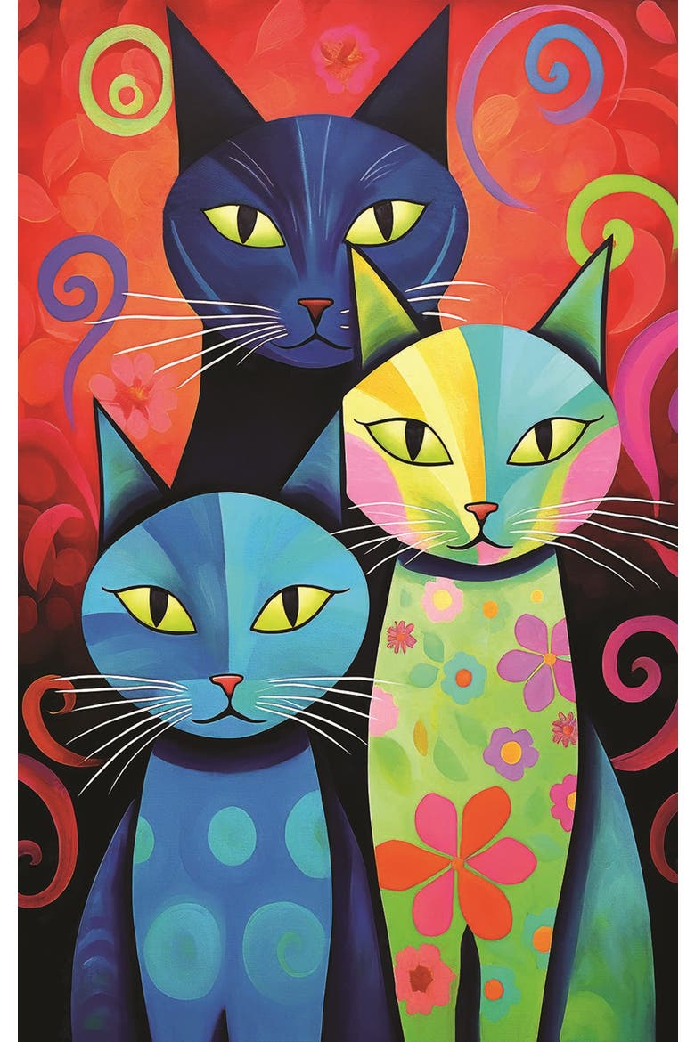 Cat Family 550 piece Jigsaw Puzzle for Adults, Alternate, color, Multicolor