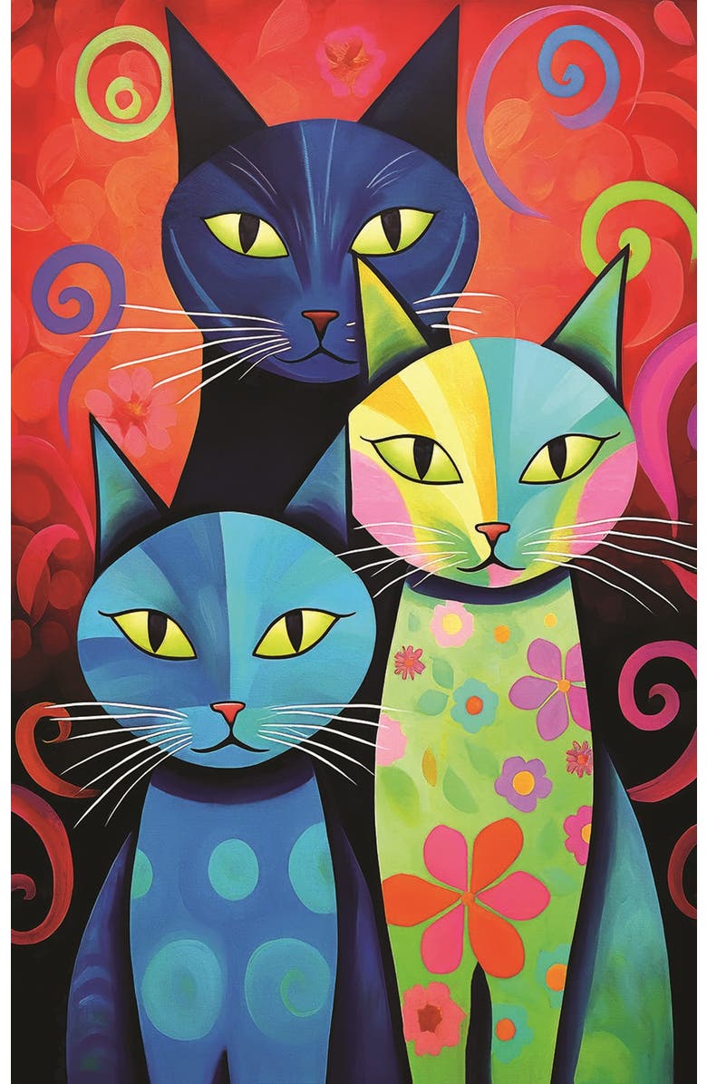 Sunsout Cat Family 550 piece Jigsaw Puzzle for Adults, Alternate, color, Multicolor