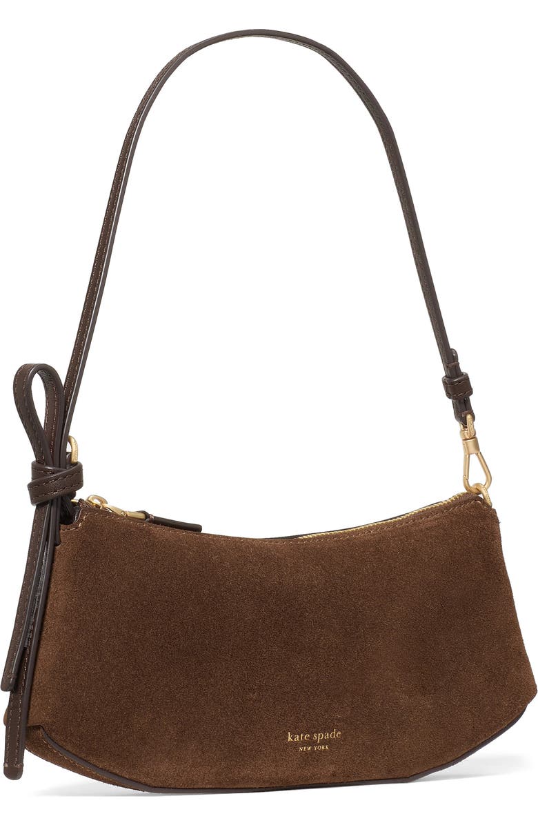 Kate Spade New York loop suede pochette bag, Alternate, color,