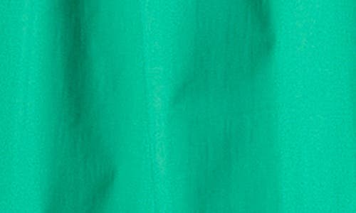 English Factory Puff Sleeve Shirtdress In Green