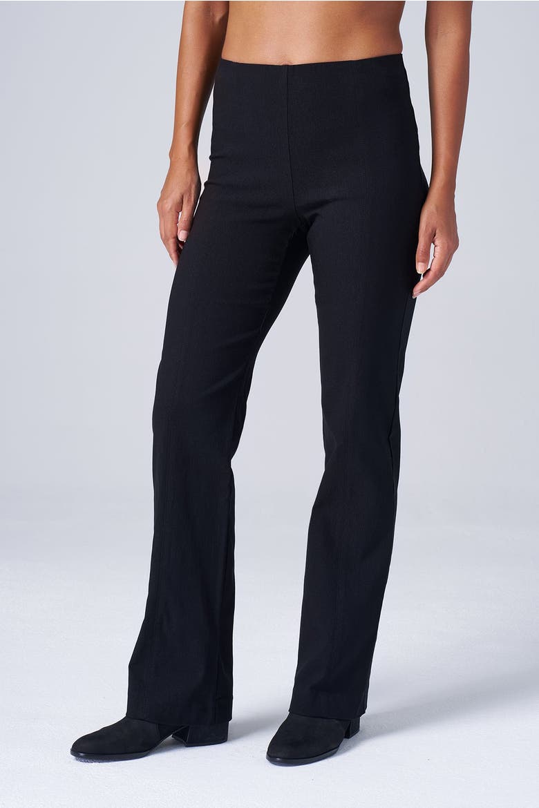 High Waisted Bootcut Stretch Magic Pant, Main, color, Black
