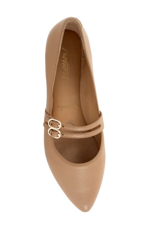 Trotters Emerald Pointed Toe Mary Jane Flat
