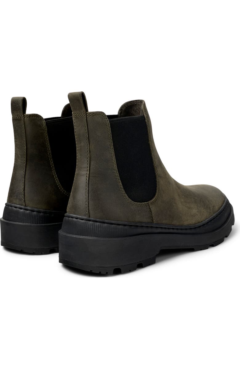 Camper Brutus Trek Waterproof Chelsea Boot, Alternate, color, Dark Green