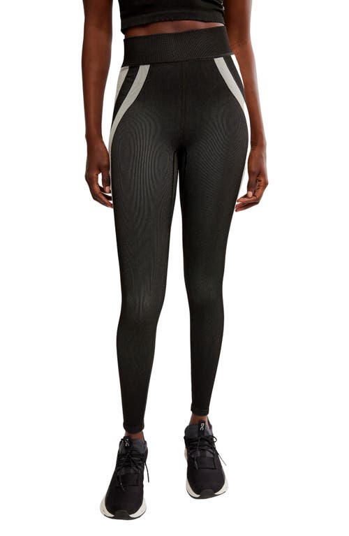Fp Movement By Free People Fp Movement Free Kick Leggings In Black Combo