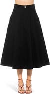 Alexia Admor Avery Cargo Midi Skirt