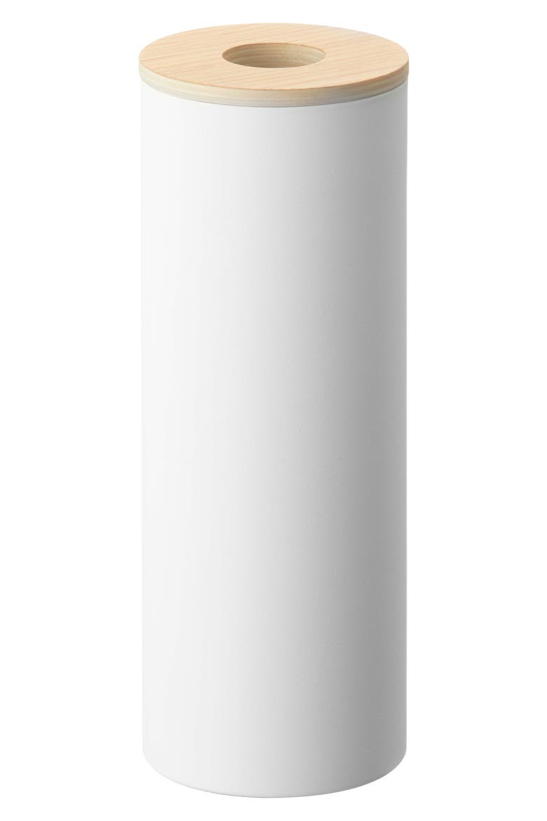 Large Round Tissue Case, Main, color, ASH