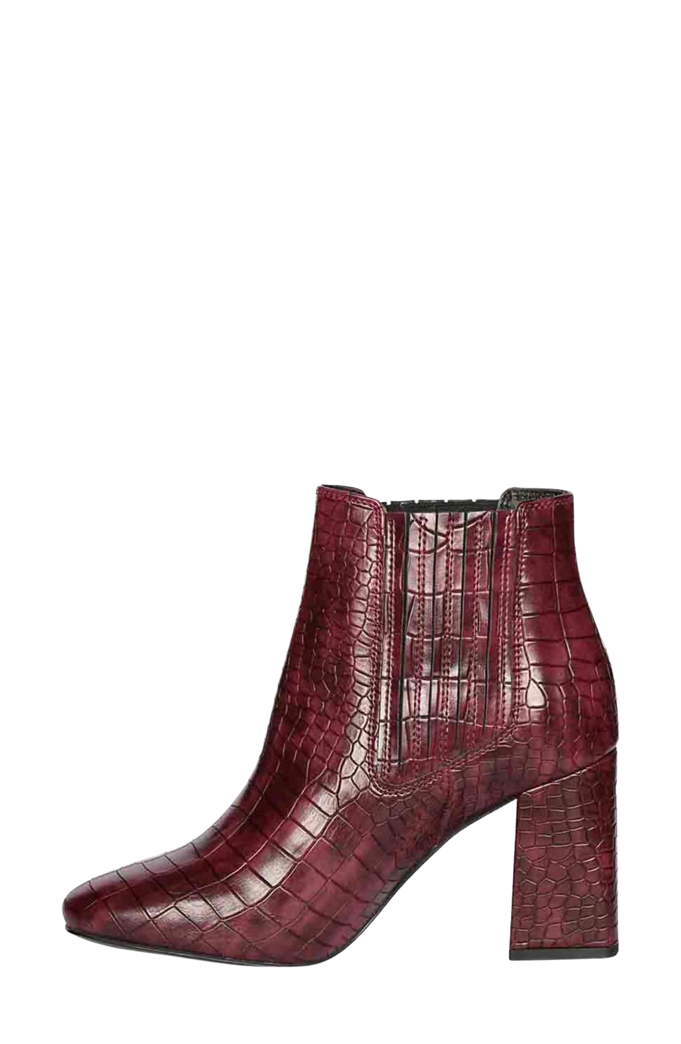 SAINT G Edwina Chelsea Boot, Alternate, color, Burgundy