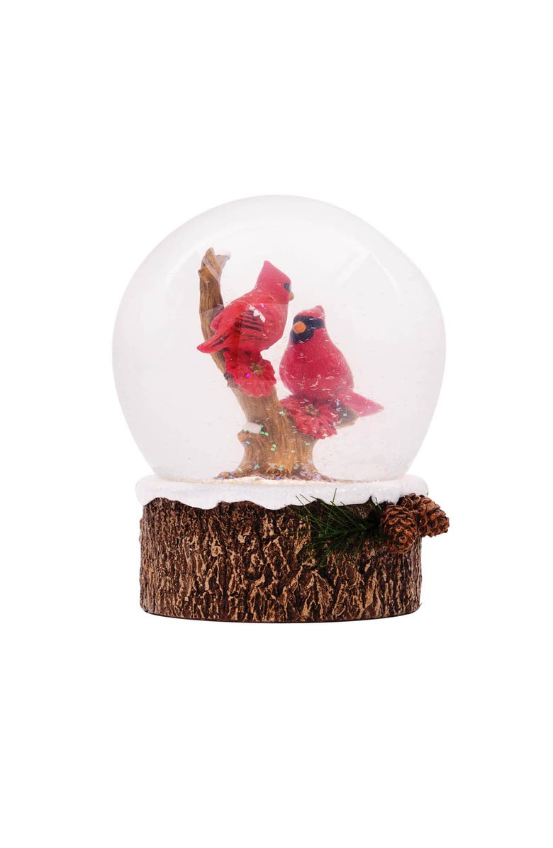 Gallerie II Cardinal Water Globe, Alternate, color, Red