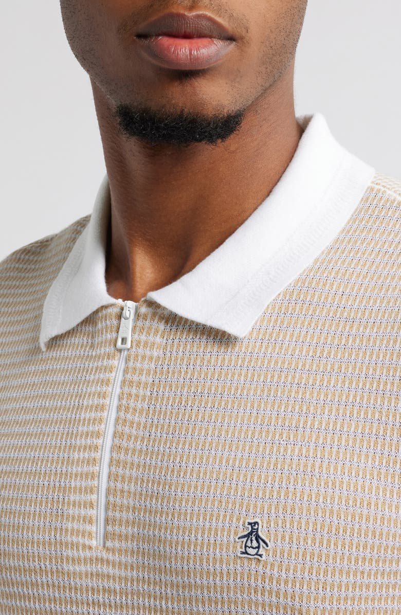 Original Penguin Stripe Cotton Pique Polo, Alternate, color, 