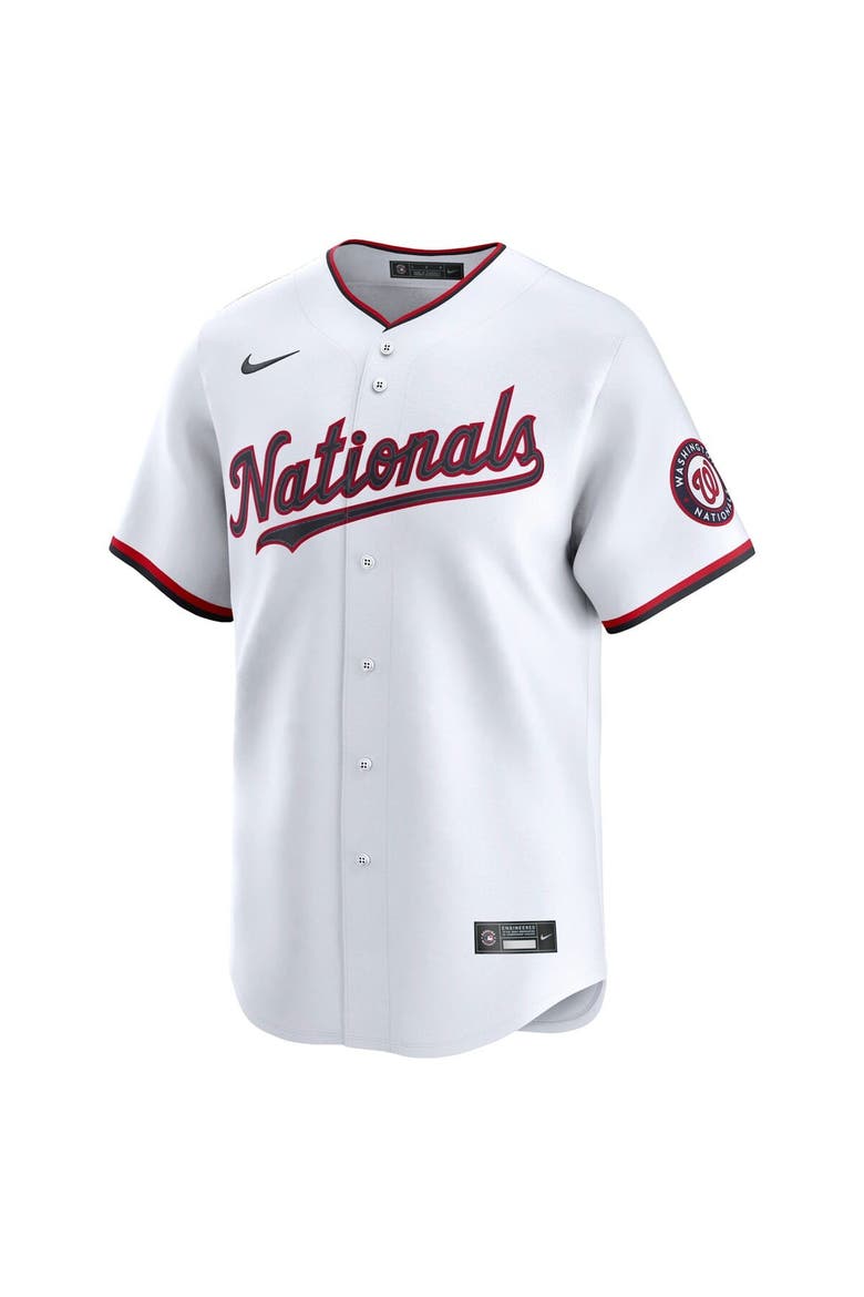 Men's Nike Dylan Crews White Washington Nationals Home Limited Player Jersey, Alternate, color, White