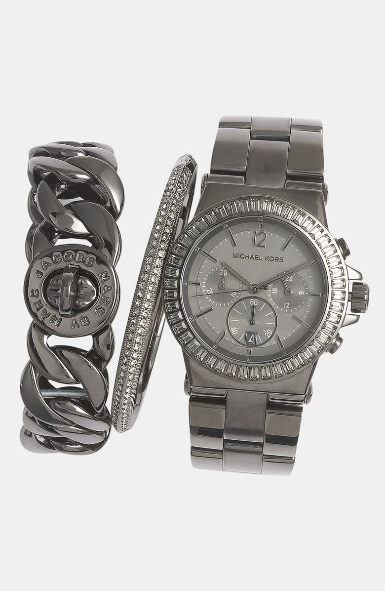 MARC BY MARC JACOBS 'Turnlock - Katie' Large Bracelet, Alternate, color, 