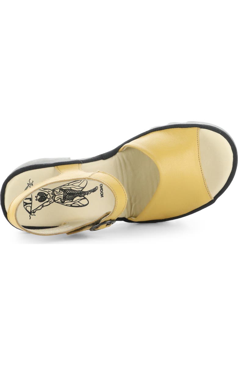 Fly London Tull Platform Sandal, Alternate, color, Bumblebee Mousse