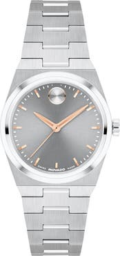 Movado Mini Bold Quest Bracelet Watch, 28mm