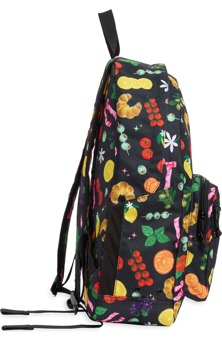 Converse Go2 Backpack, Alternate, color, Black/ Multi