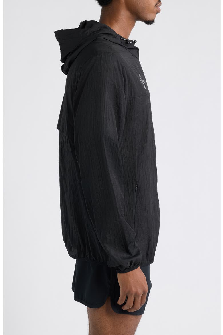 Run Jacket, Alternate, color, BLACK