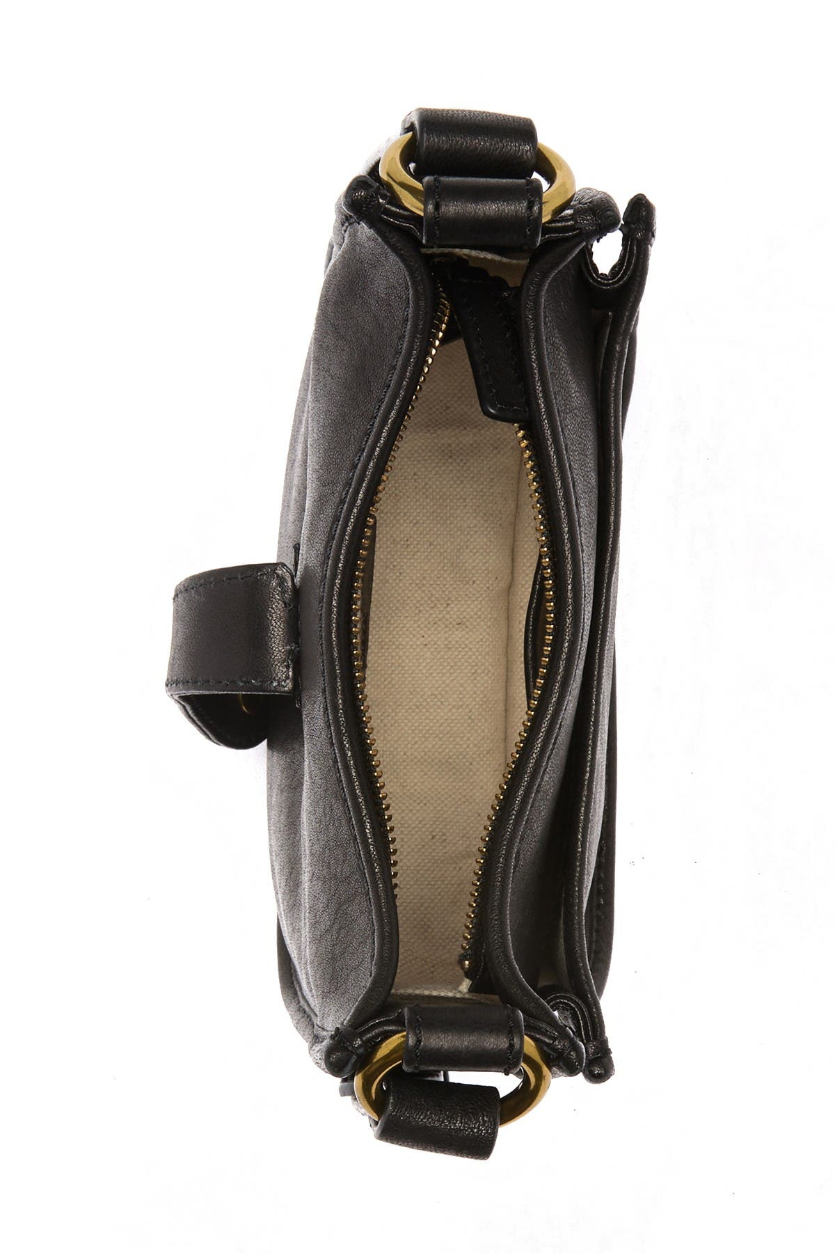 Frye Madison North South Leather Mini Crossbody Bag, Alternate, color, 