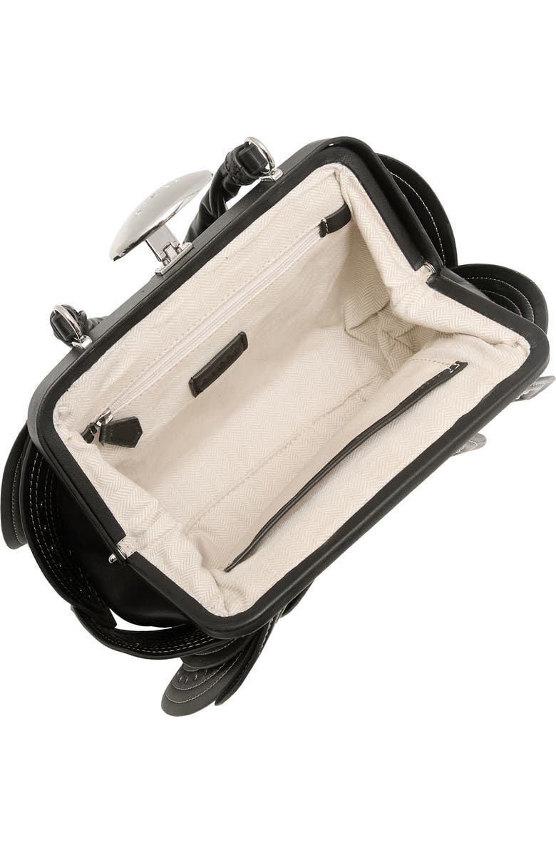 AIMEE Petal Top Handle Bag, Alternate, color, Black Studded