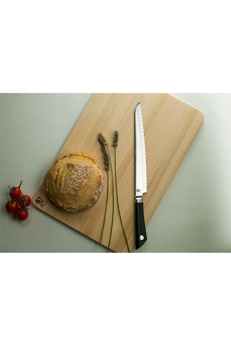 Sora Bread 9" Knife, Alternate, color, BLACK