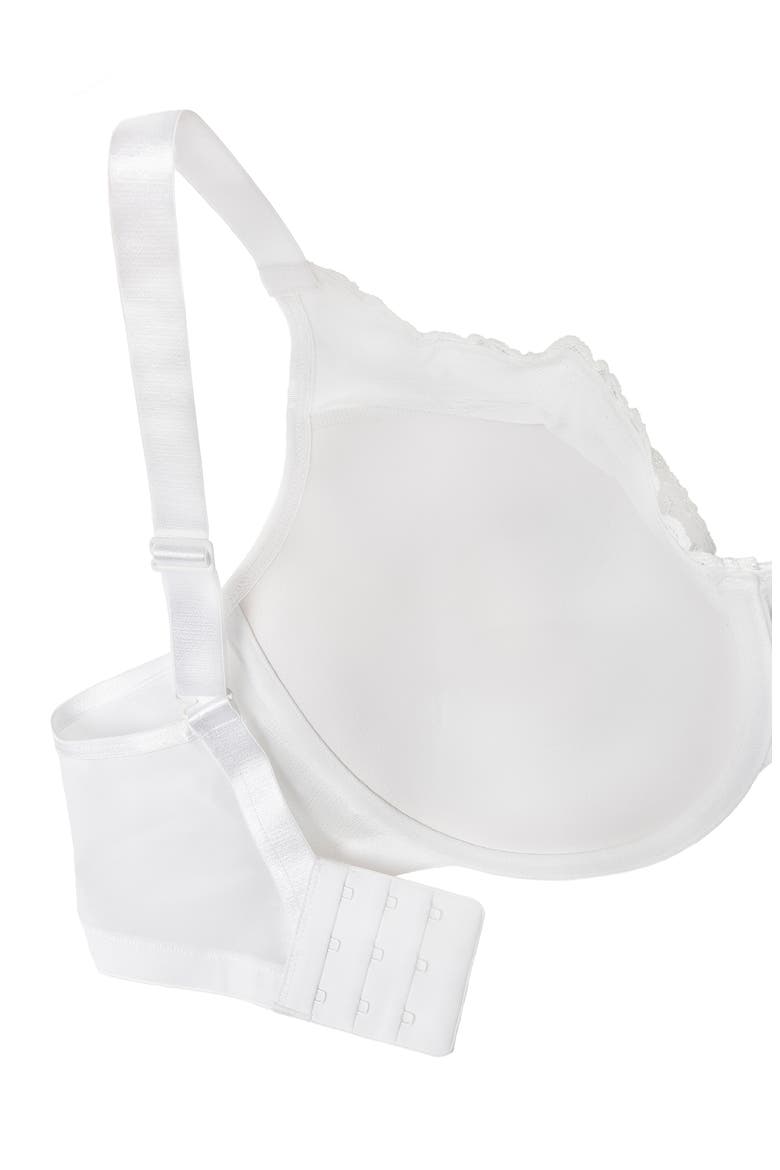 Sheer Whisper Plunge Underwire T-Shirt Bra, Alternate, color, PEARL