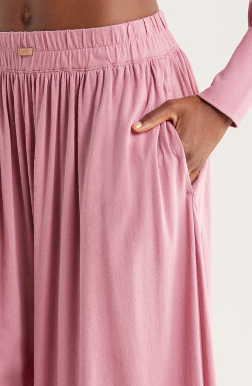 Lunya Organic Pima Wide Leg Lounge Pants