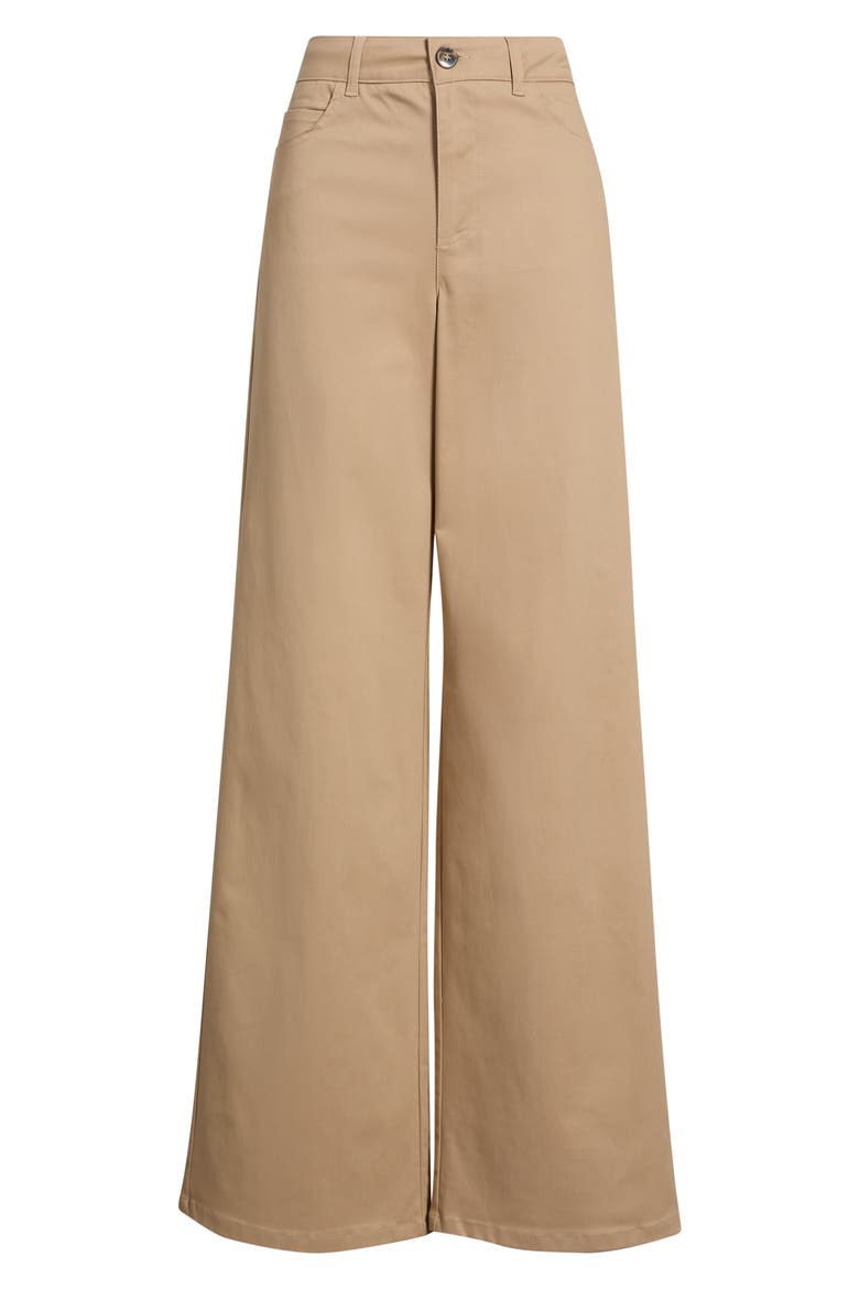 Fuggito Wide Leg Trousers, Main, color, HONEY