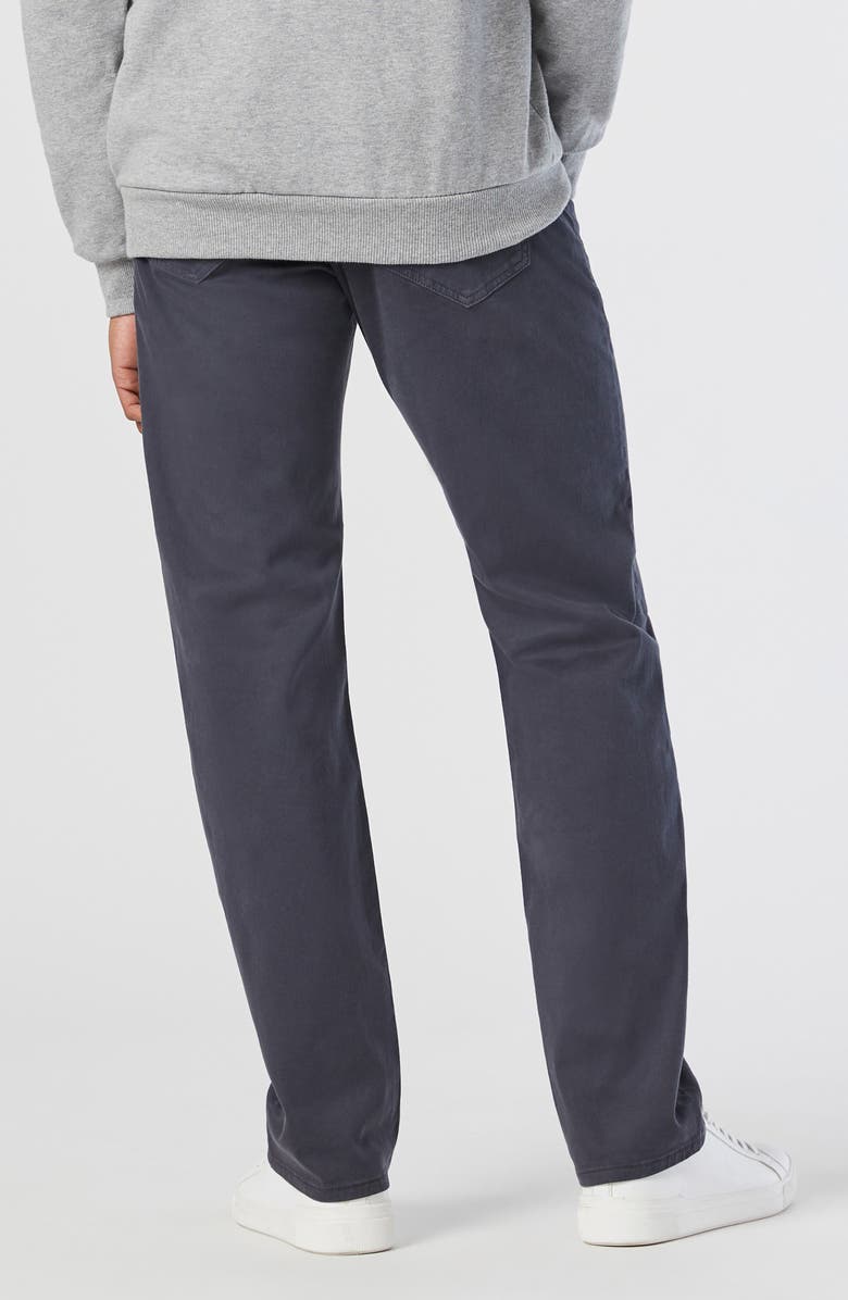 Mavi Jeans Matt Relaxed Fit Twill Pants, Alternate, color, Anthracite Casual