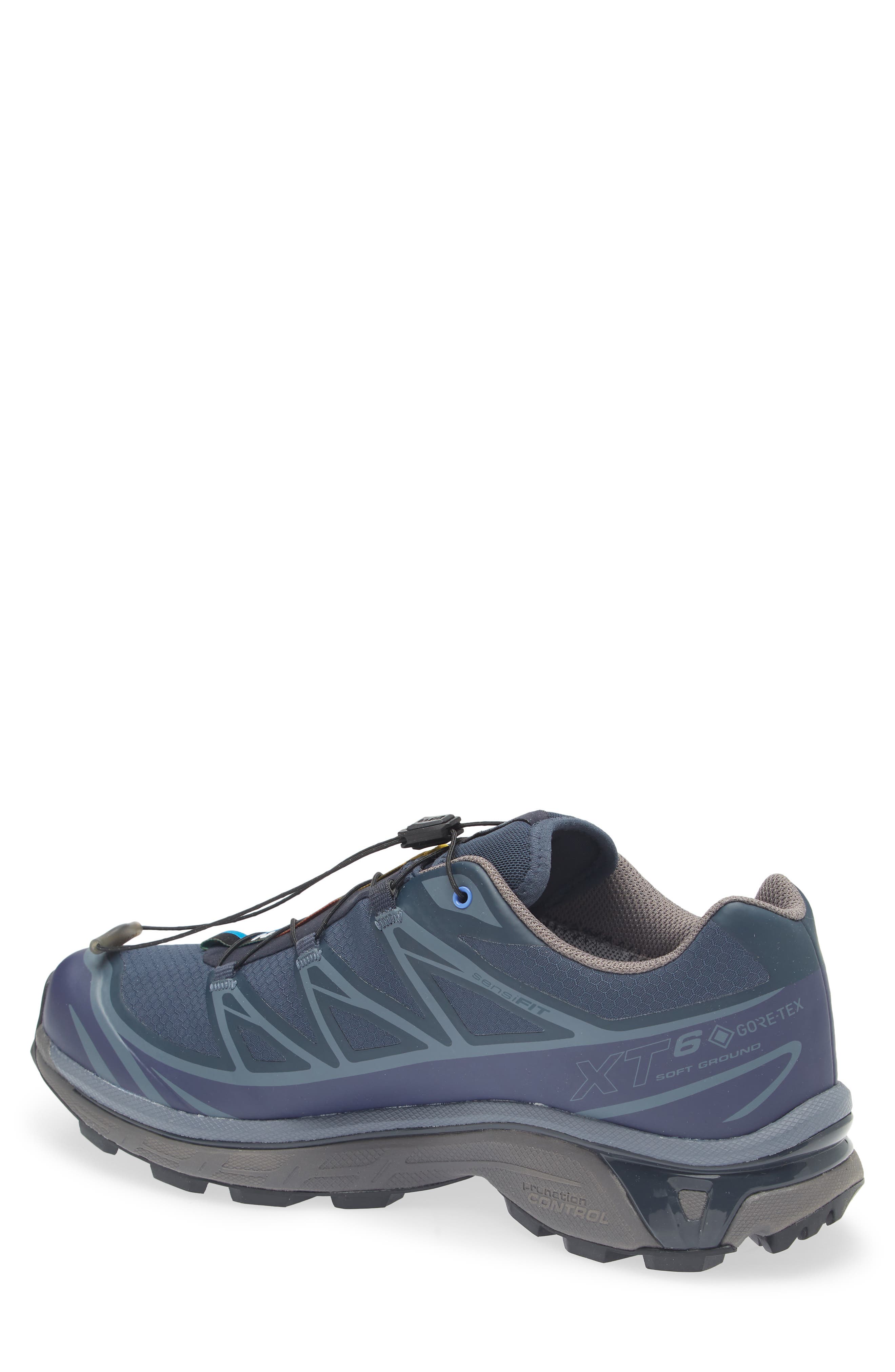 Salomon XT-6 Gore-Tex<sup>®</sup> Waterproof Sneaker, Alternate, color, Blue Nights/ Astral Aura/ Plum