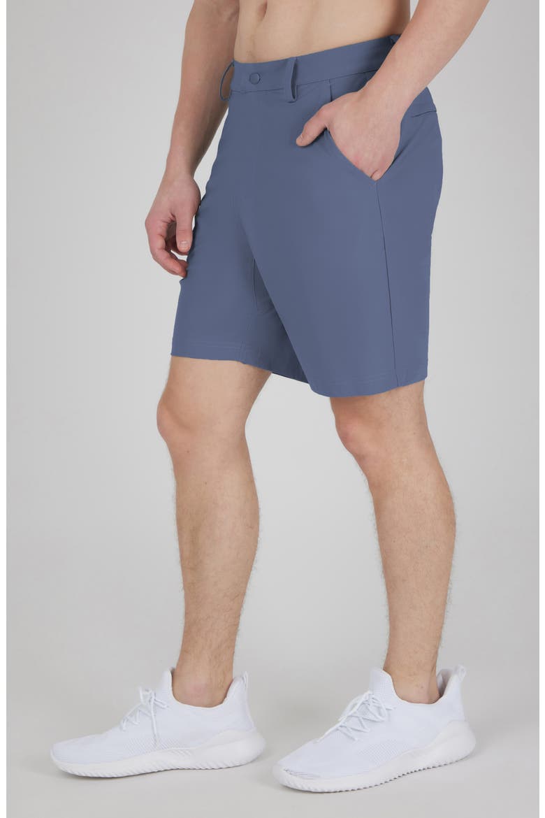 Warp Hillcrest 8-Inch Shorts, Alternate, color, INDIGO COAST