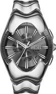 DIESEL® Mercurial Tonneau Chronograph Bracelet Watch, 45mm x 28mm
