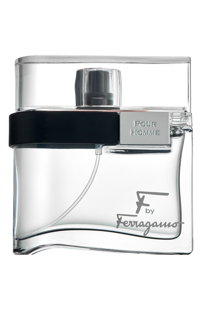 FERRAGAMO F by Ferragamo Black Eau de Toilette, Main, color, 