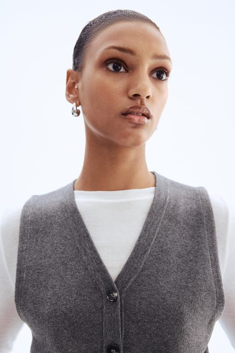 Fine-knit Waistcoat