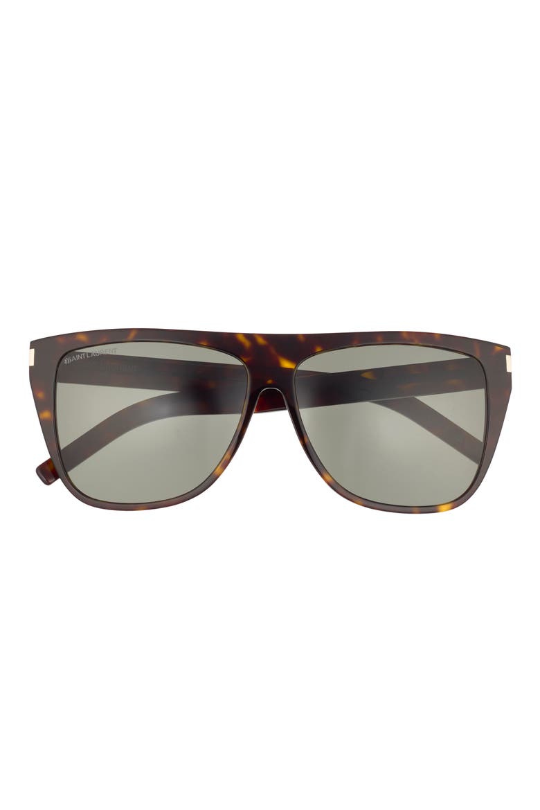 59mm Square Sunglasses, Main, color, HAVANA HAVANA GREY