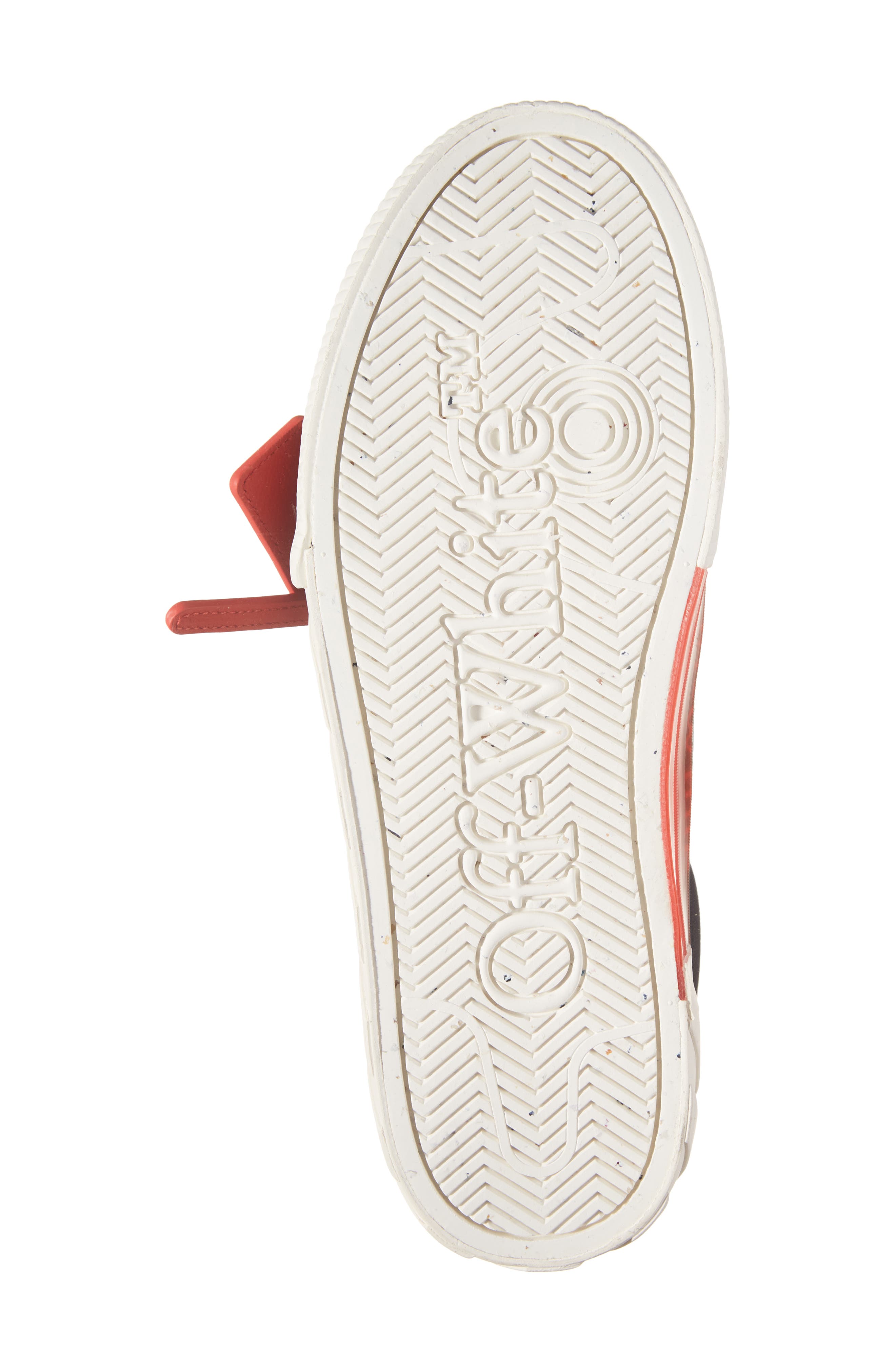 Off-White Low Top Vulcanized Sneaker, Alternate, color, 