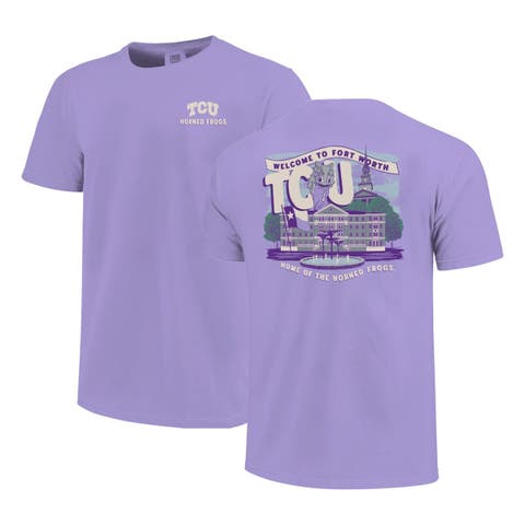 Youth  Purple TCU Horned Frogs Local Campus Scene T-Shirt