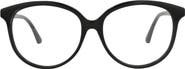Gucci 55mm Oval Optical Glasses