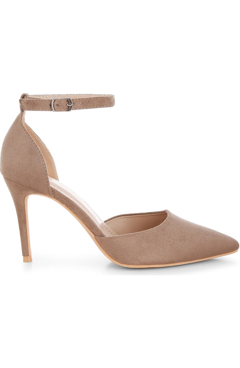 Rag & Co Dolona Pointed Toe Pump, Alternate, color, Taupe