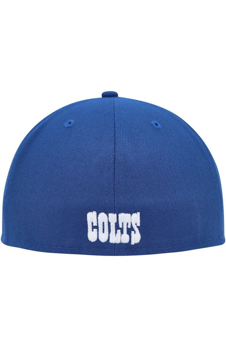 New Era Men's New Era Royal Indianapolis Colts Team Basic 59FIFTY Fitted Hat, Alternate, color,