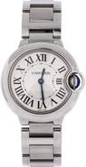 Pre-Owned Cartier Ballon Bleu de Cartier Quartz Watch Stainless Steel 28