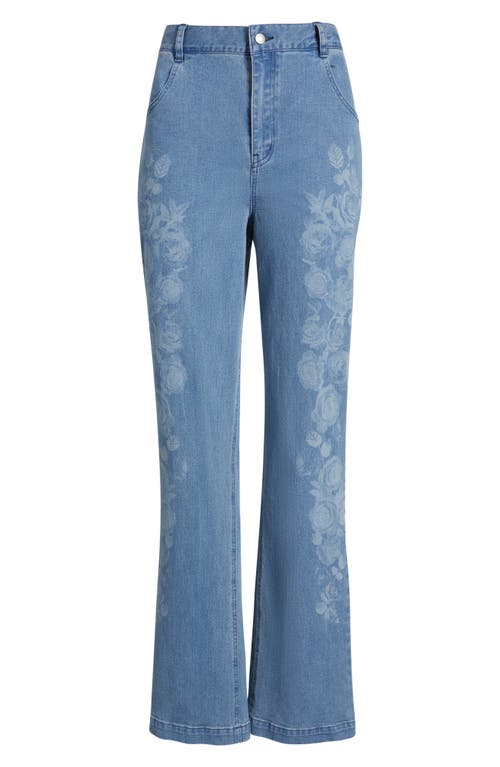 HUE HUE EMMA FLORAL BABY BOOTCUT JEANS