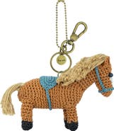 The Sak Yarnicharmz Hand Crochet Dangle - Horse