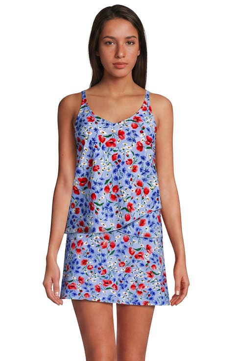 Tulip Hem Tankini Top
