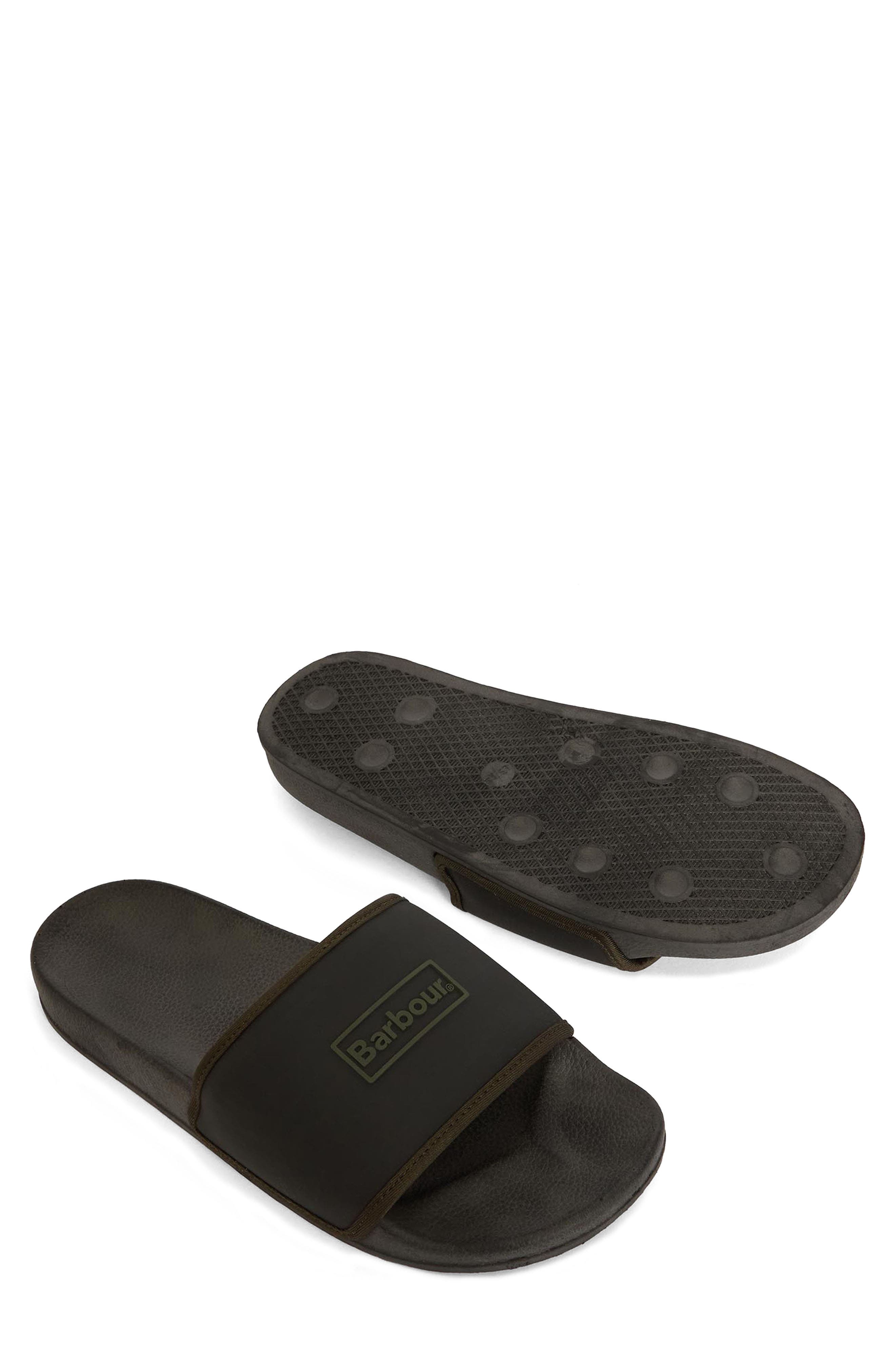 Barbour Cresswell Slide Sandal, Alternate, color, 