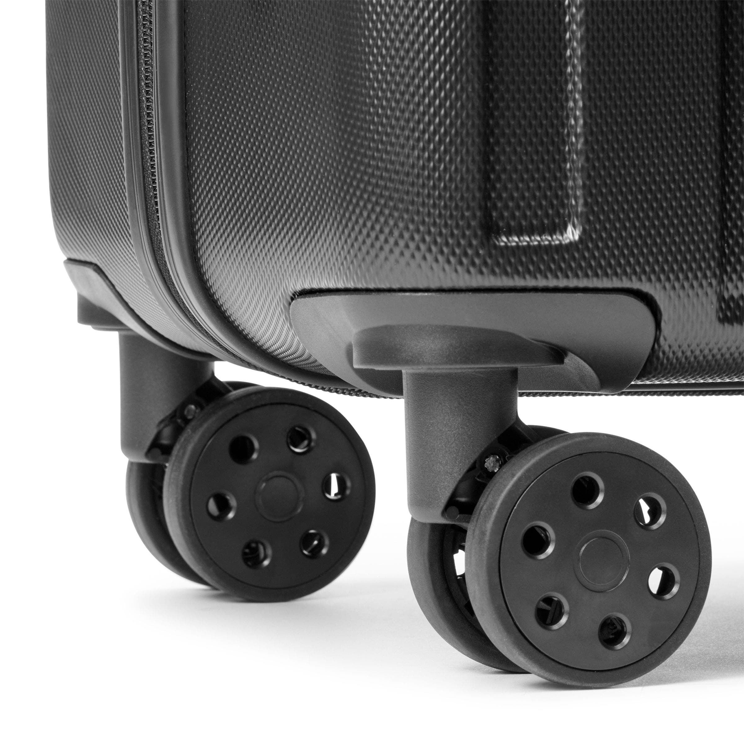 Marc New York Lotus 21" Upright Carry On Suitcase, Alternate, color, Black
