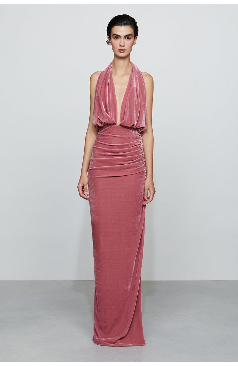 Et Ochs Valeria Gown, Main, color, Elderberry Smoke