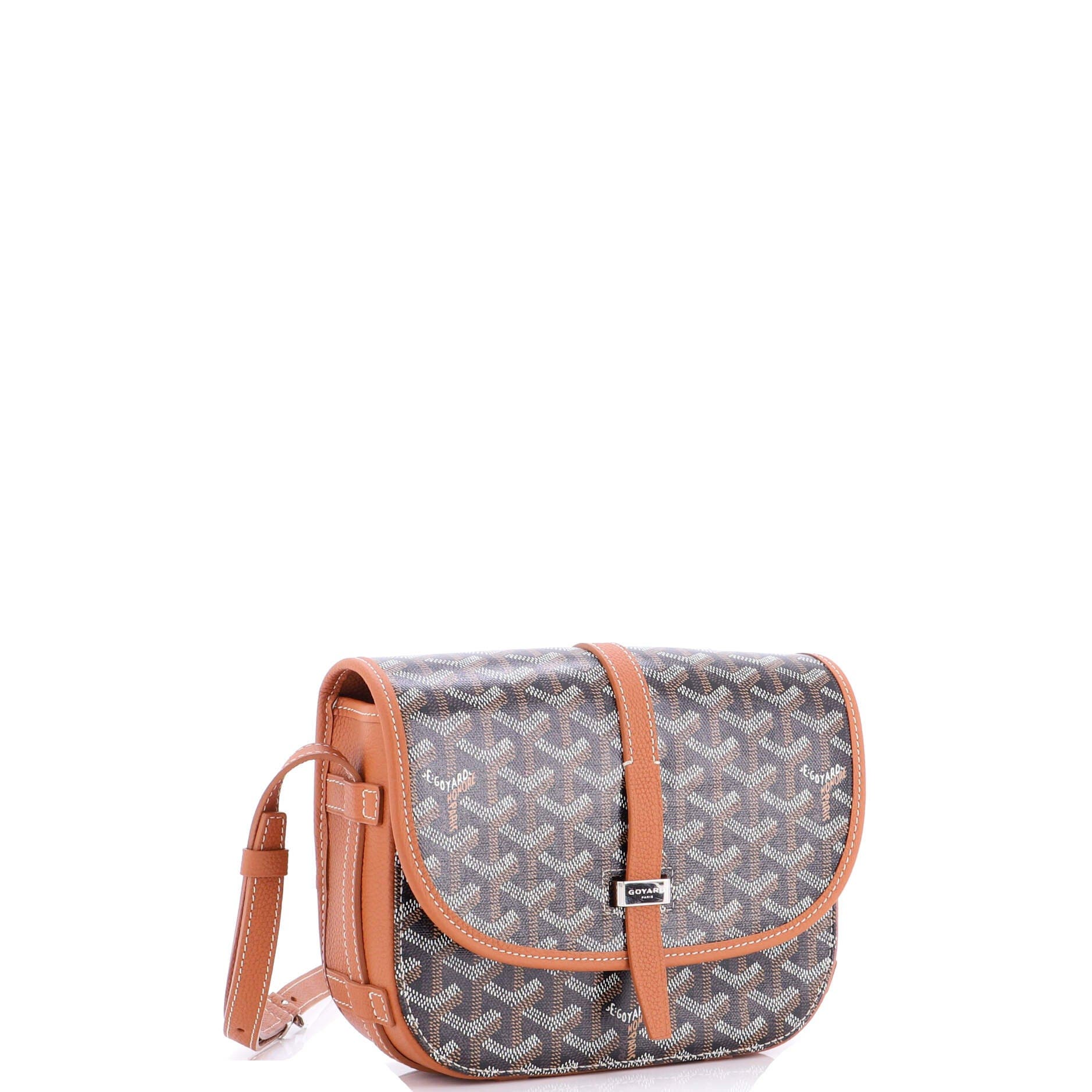 Pre-Owned Goyard Belvedere II Messenger Bag Coated Canvas PM, Alternate, color, 