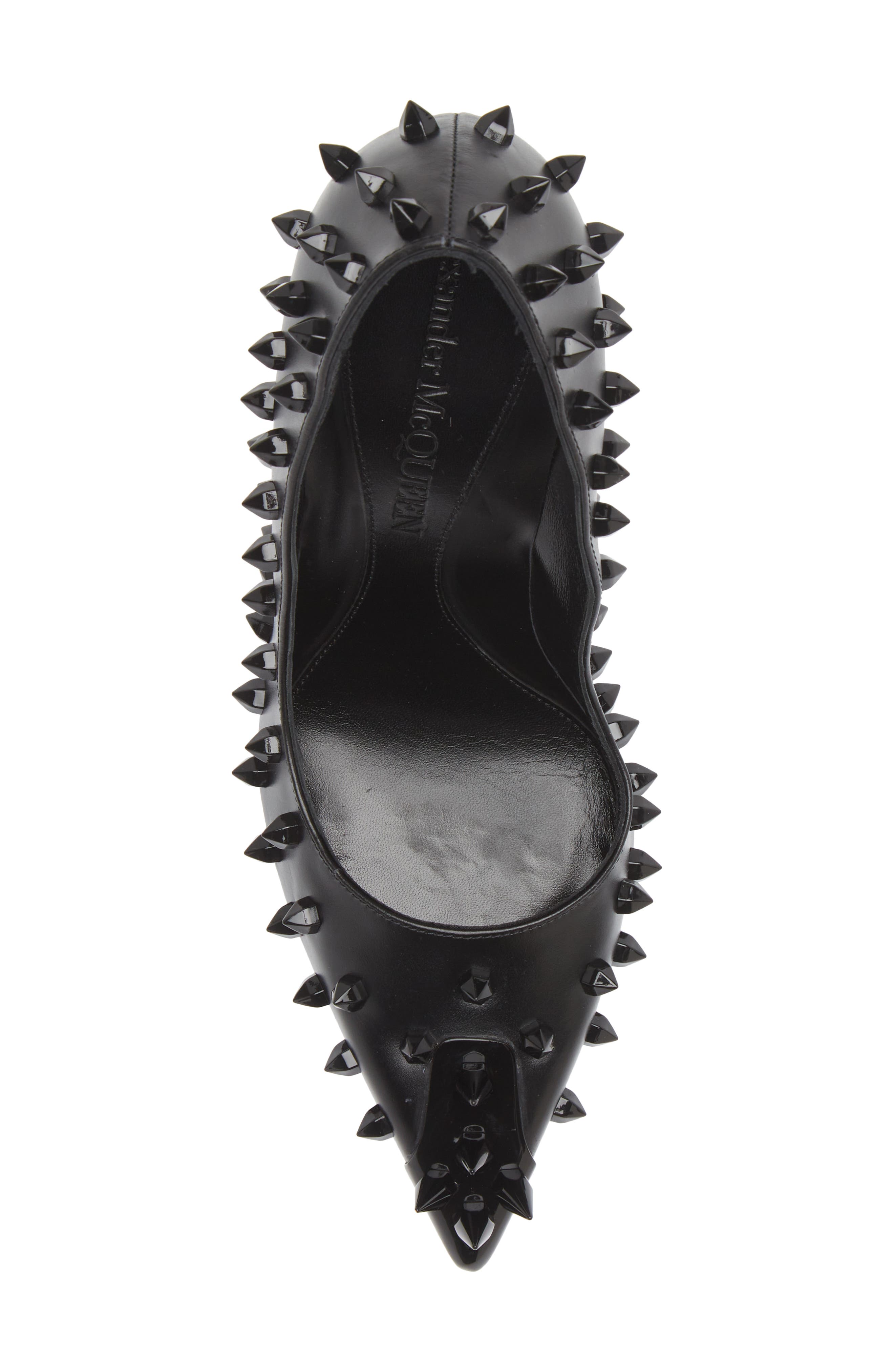 McQueen Punk Stud Pump, Alternate, color, 