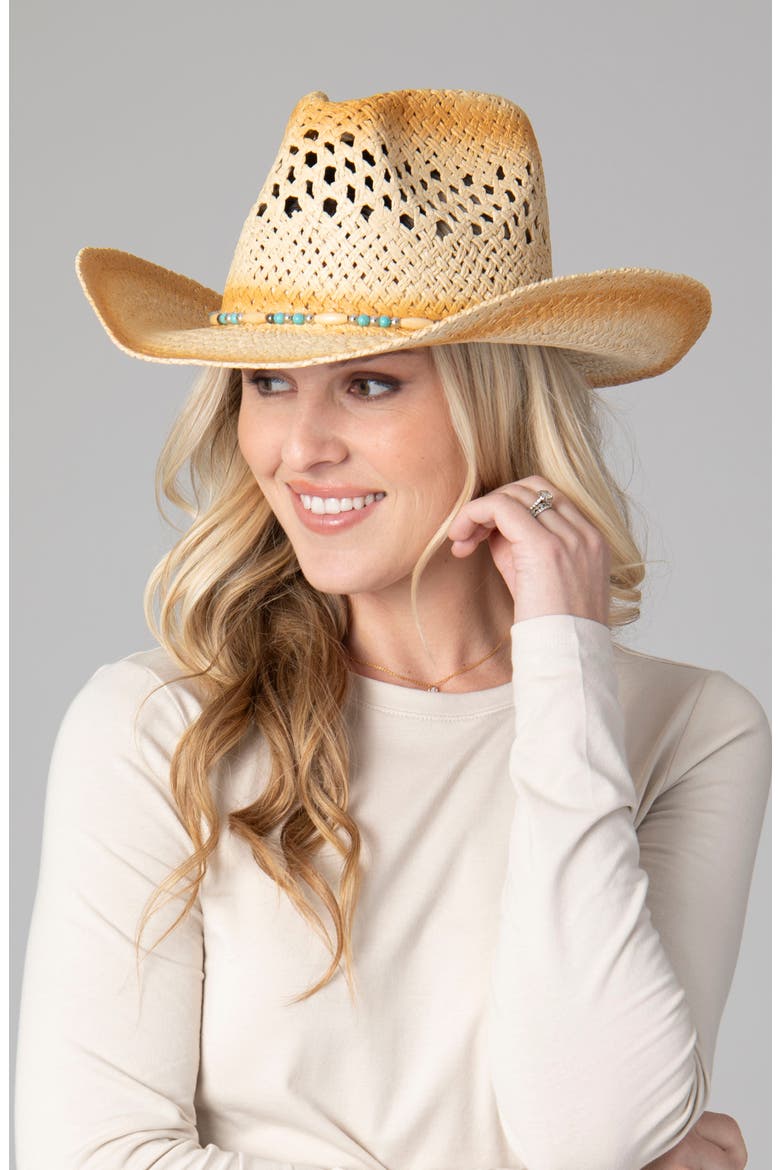 Kaia Cowboy Hat, Alternate, color, NATURAL