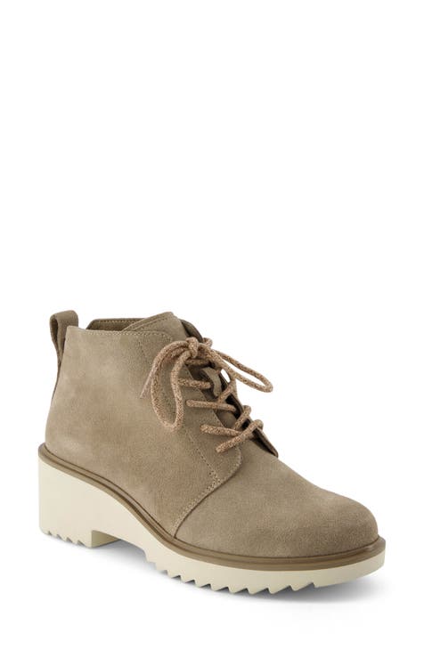 Women s Beige Lace Up Boots Nordstrom