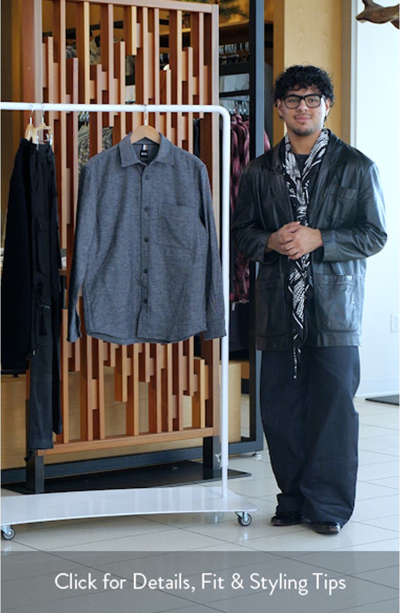 Owen Relaxed Fit Cotton Button-Up Shirt, sales video thumbnail