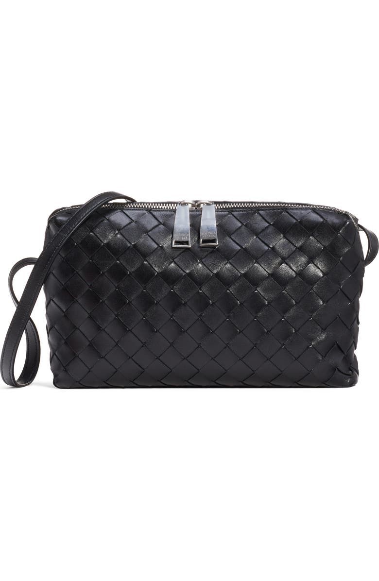 Bottega Veneta Intrecciato Leather Camera Bag, Main, color,